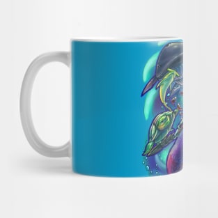 Mermaid Armada Digital Drawing Mug